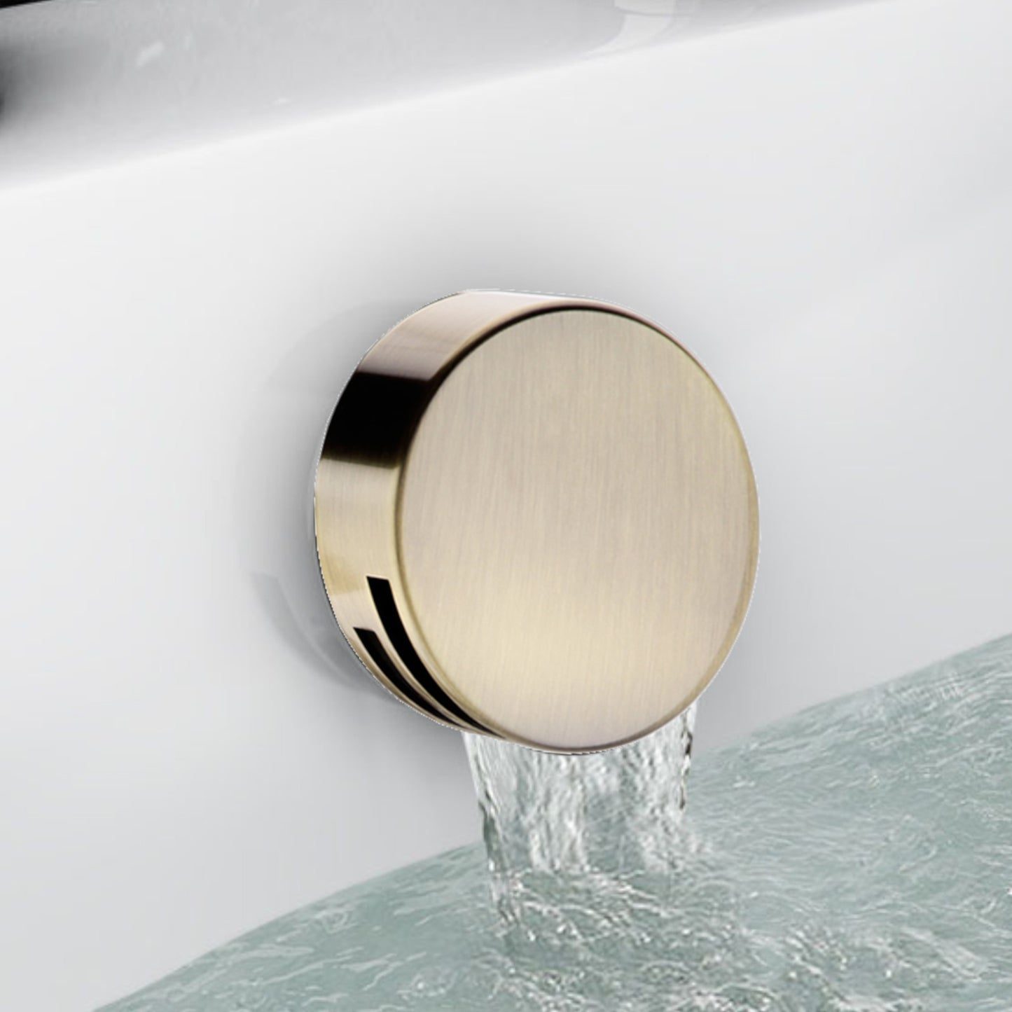 Regent Traditional Crosshead And White Lever Concealed Thermostatic Shower Set Incl. Triple Diverter Valve, Wall Fixed 8" Shower Head, Handshower Kit, Bath Filler Waste with Overflow - Antique Brass (3 Outlet)