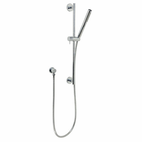 Buy Naples Contemporary Round Concealed Thermostatic Shower Set Slider Rail Kit - Chrome (1 Outlet) online UK