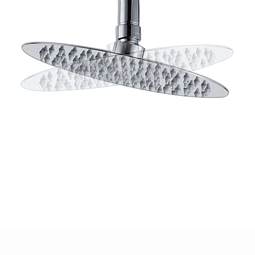 Buy Dune round thermostatic shower set 200mm head & handheld - chrome online UK