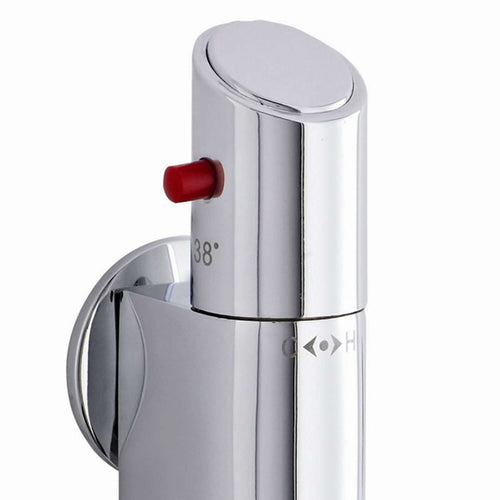 Buy Vito Vertical Thermostatic Shower Bar Mixer Valve Tap With Contemporary Douche Bidet Handshower Spray Kit - Chrome online UK