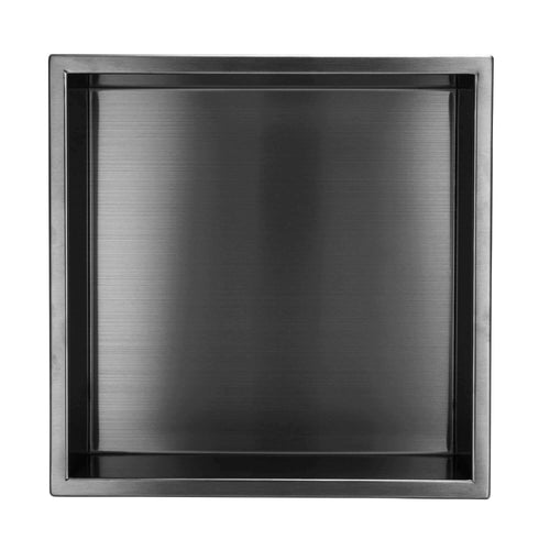 Buy Shower Niche 300 x 300 - Gunmetal Grey online UK