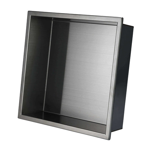 Buy Shower Niche 300 x 300 - Gunmetal Grey online UK