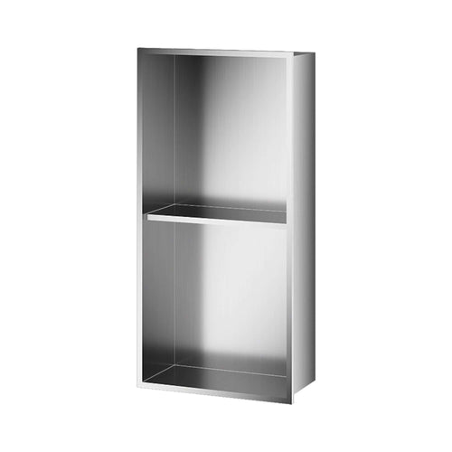 Buy Shower Niche 600 x 300 - Brushed Steel online UK