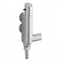 Vito vertical thermostatic shower bar mixer valve tap - chrome