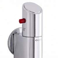 Vito vertical thermostatic bar shower mixer valve with 45mm fixing centres - chrome x 10 pack
