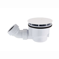 Buy Shower tray high flow waste 90mm - matt white Online UK | HOUSE OF ENKI