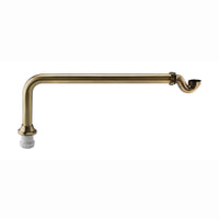 Roll top bath pack incl. exposed bath waste, shrouds and bath trap - antique bronze