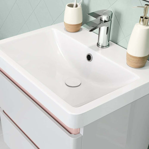 Buy Universal click clack or freeflow basin waste for sinks with or without overflow - matt white online UK