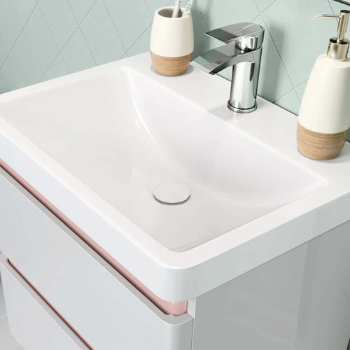 Buy Universal click clack or freeflow basin waste for sinks with or without overflow - matt white online UK