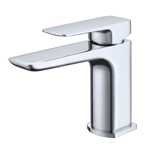 Ardley mono basin mixer with sprung waste - chrome (BT7015)