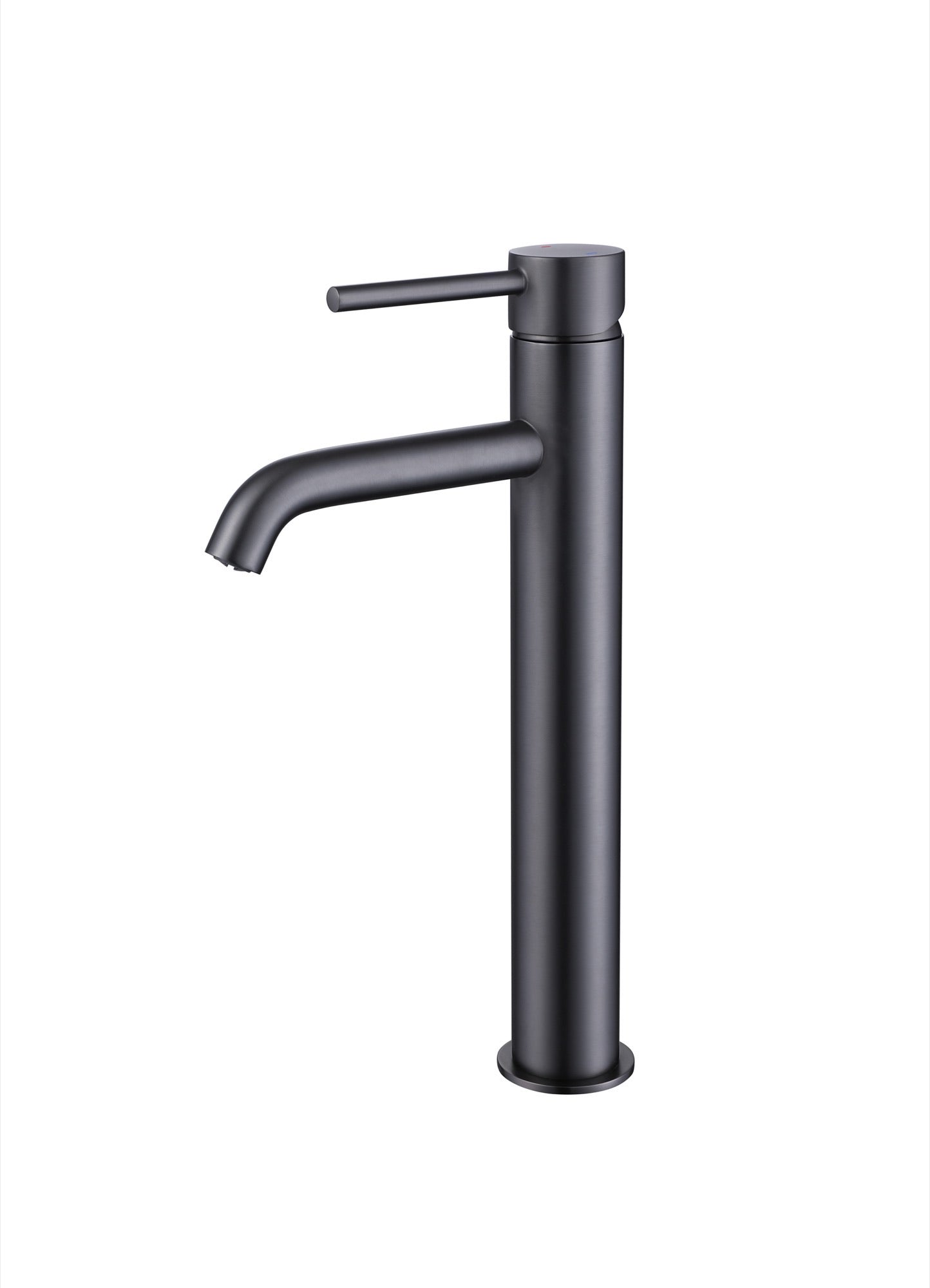 Calder cold start tall mono basin mixer - gunmetal grey (BT7039)