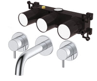 Calder wall mounted basin mixer - chrome (BT7040)