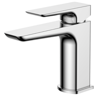 Delamere mini mono basin mixer with sprung waste - chrome (BT7060)