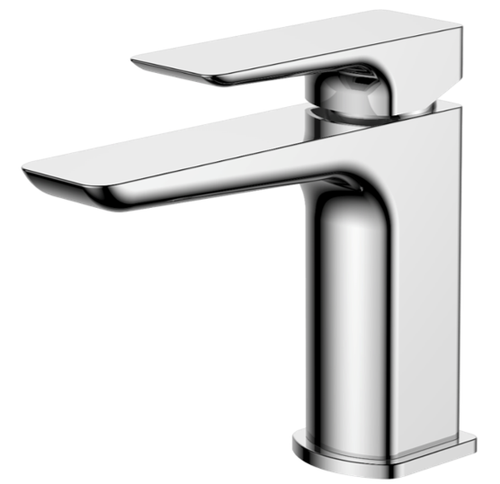 Delamere mini mono basin mixer with sprung waste - chrome (BT7060)