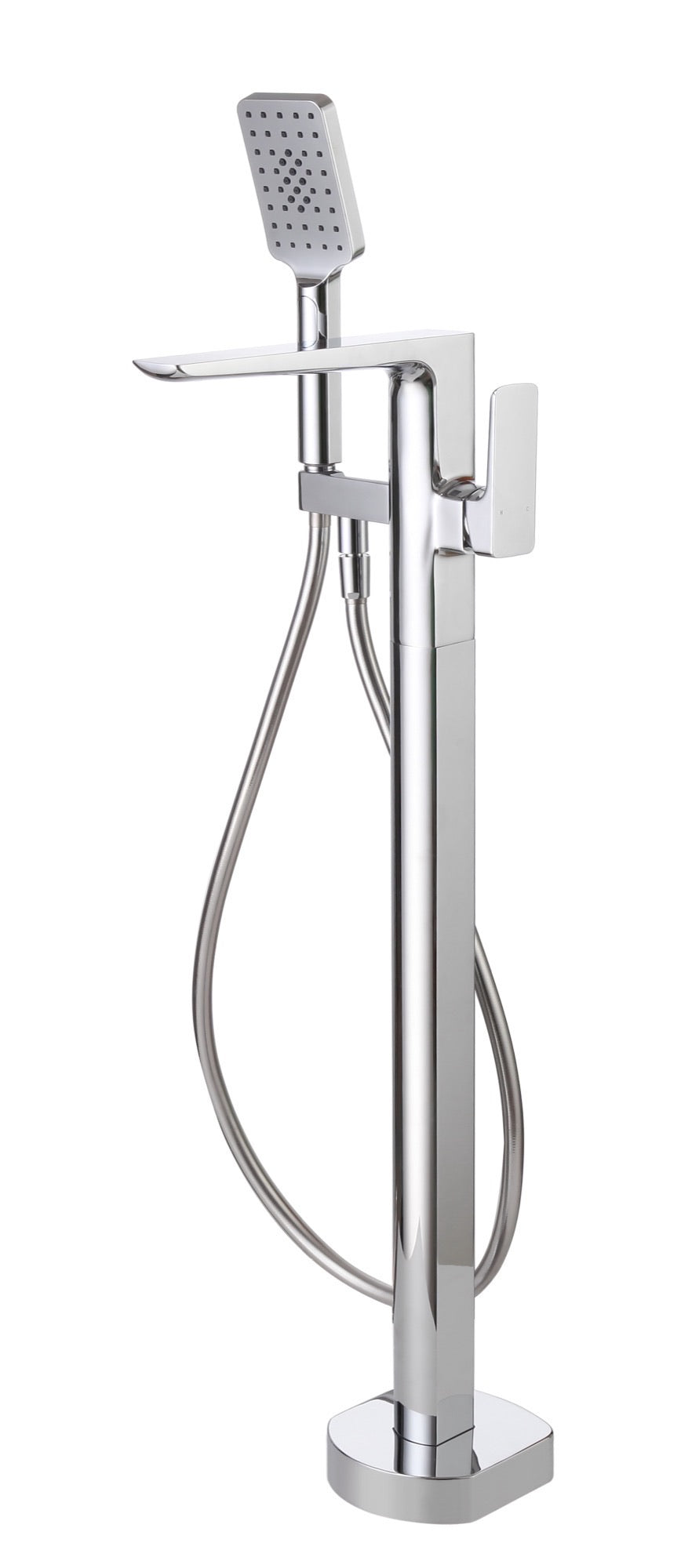 Delamere freestanding bath shower mixer - chrome (BT7064)