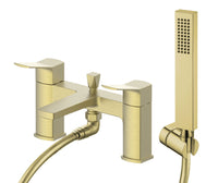 Fairford bath shower mixer with shower kit - brushed gold (BT7126)