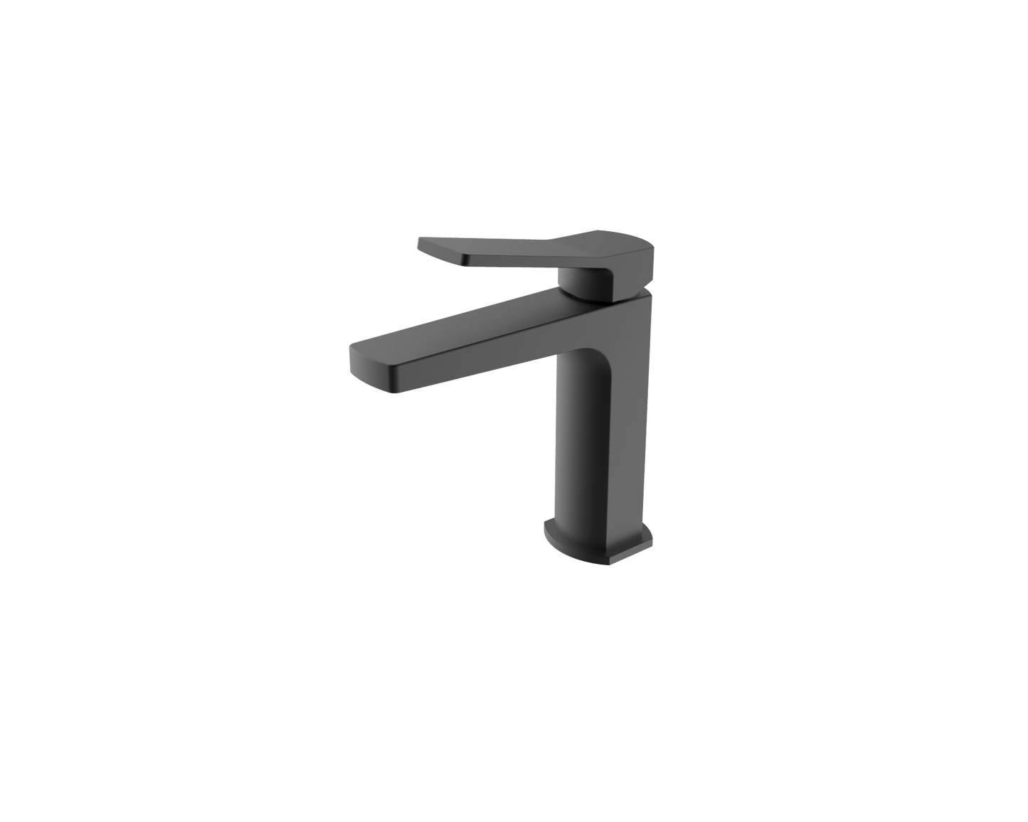 Fairford mono basin mixer - matt black (BT7128)