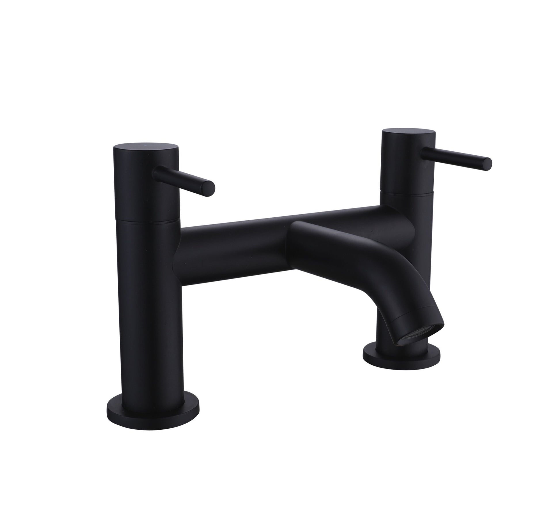 Girton bath filler - matt black (BT7134)