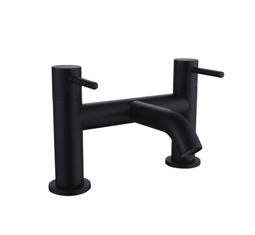 Girton bath filler - matt black (BT7134)