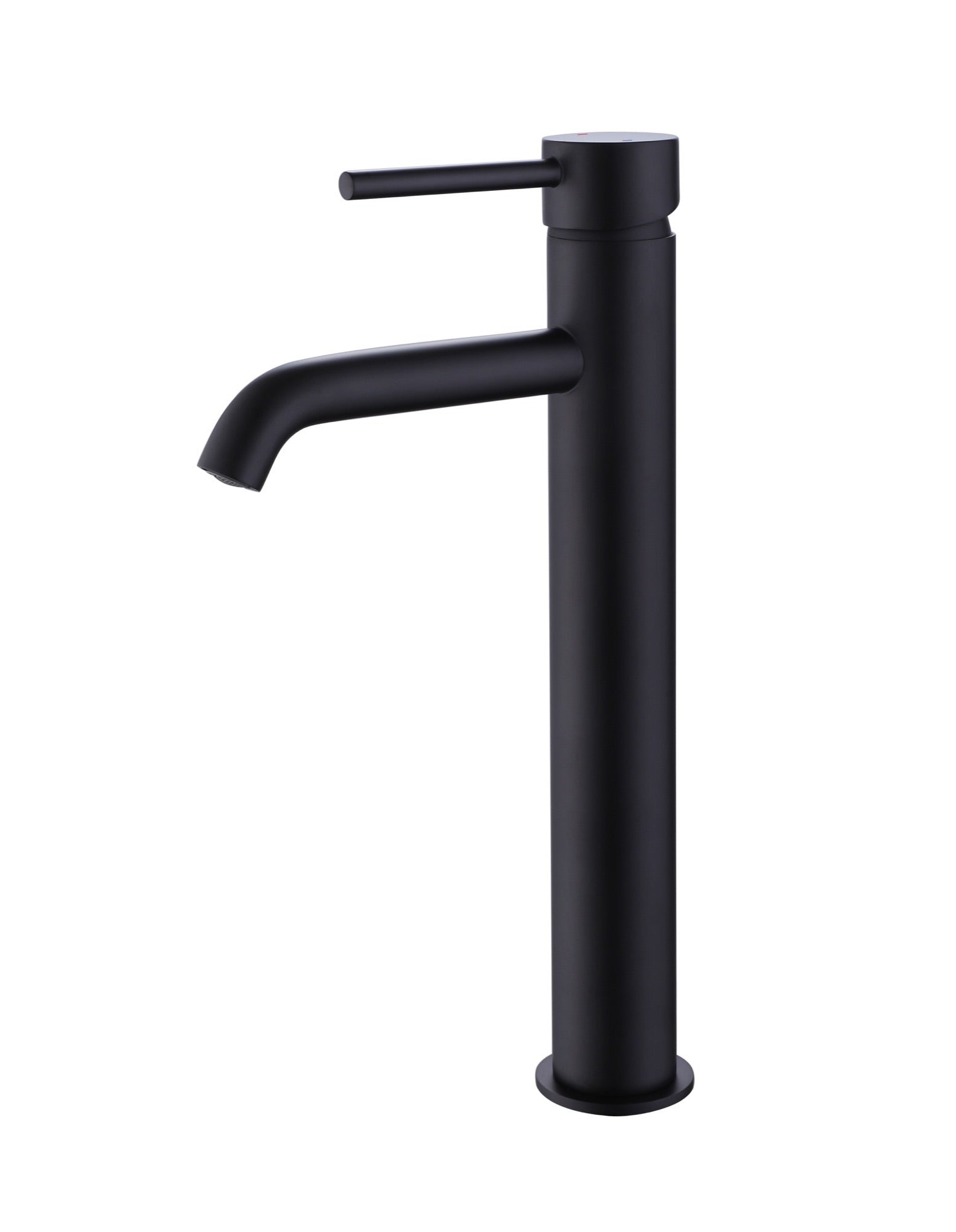 Girton tall basin mono mixer - matt black (BT7141)