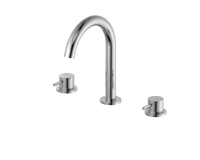 Girton 3 holes deck mounted bath filler - chrome (BT7145)