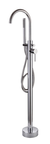 Girton freestanding bath shower mixer - chrome (BT7150)