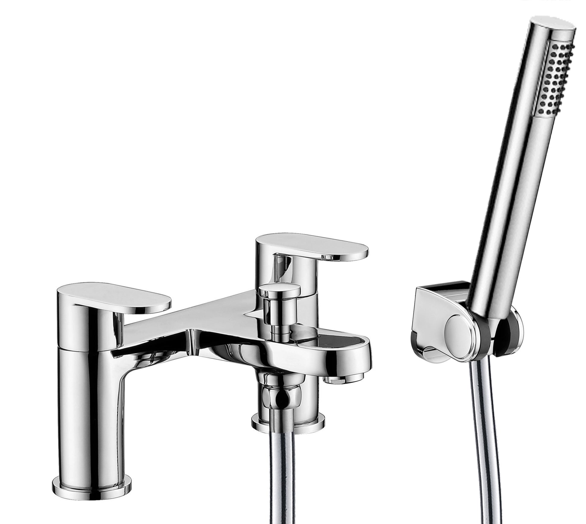Penrith bath shower mixer with shower kit - chrome (BT7201)