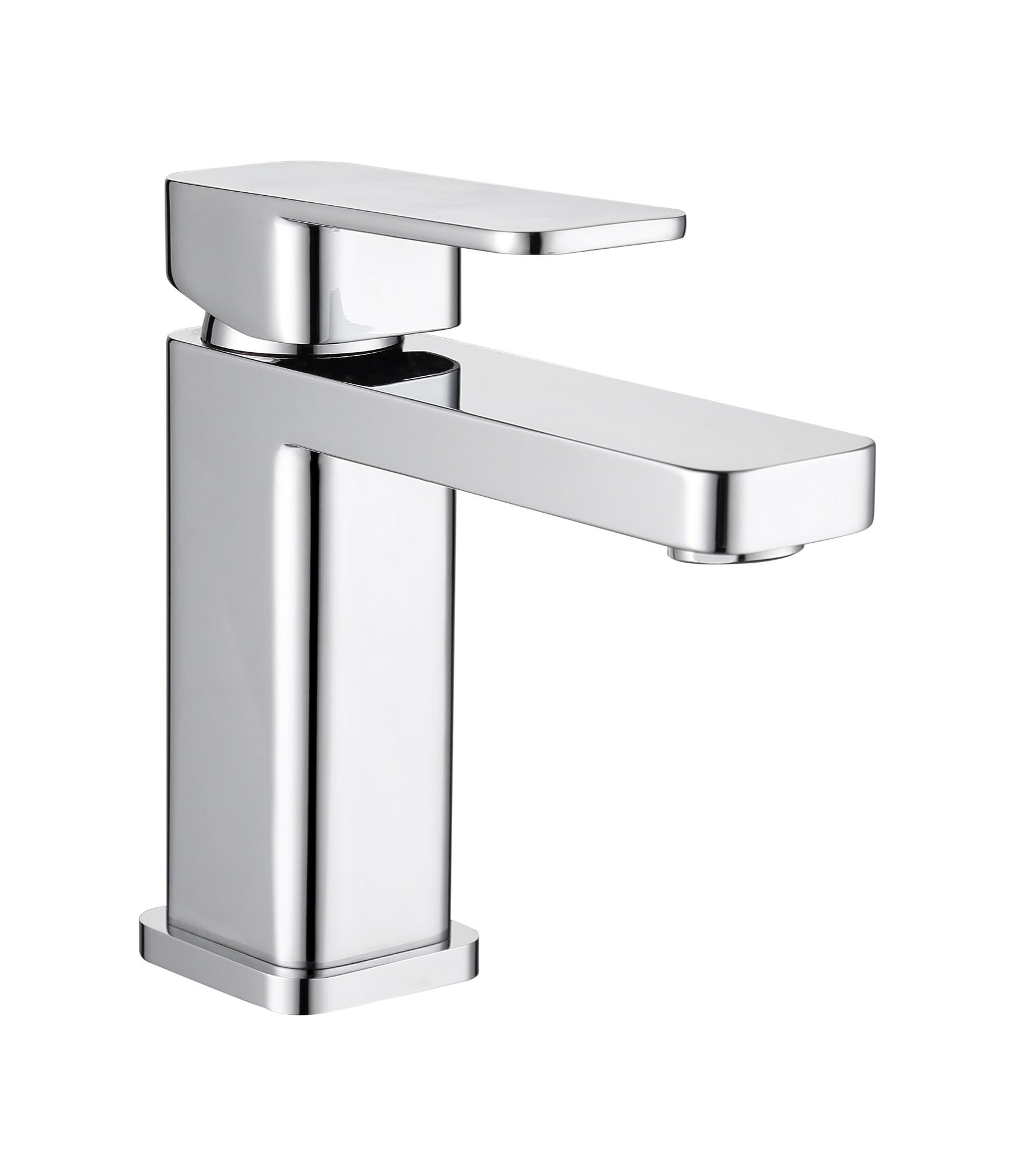 Rydal mini mono basin mixer with sprung waste - chrome (BT7205)