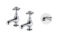 Wenlock basin taps - chrome (BT7222)