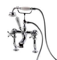 Wenlock bath shower mixer with shower kit - chrome (BT7224)