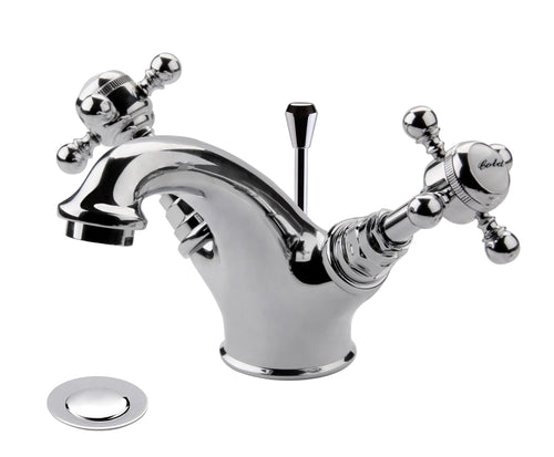 Wenlock mono basin mixer with pop-up waste - chrome (BT7226)