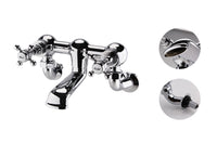 Wenlock wall mounted exposed bath filler - chrome (BT7228)