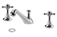 Wenlock 3 holes basin taps with pop up waste - chrome (BT7229)
