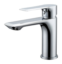 Axton mono basin mixer with sprung waste - chrome (BT7232)