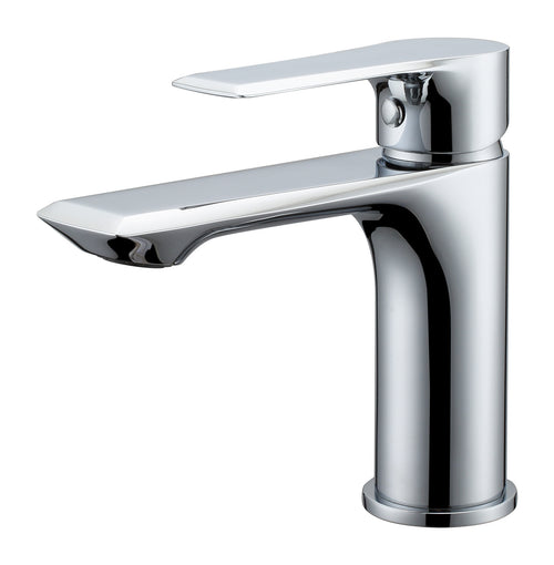 Axton mono basin mixer with sprung waste - chrome (BT7232)