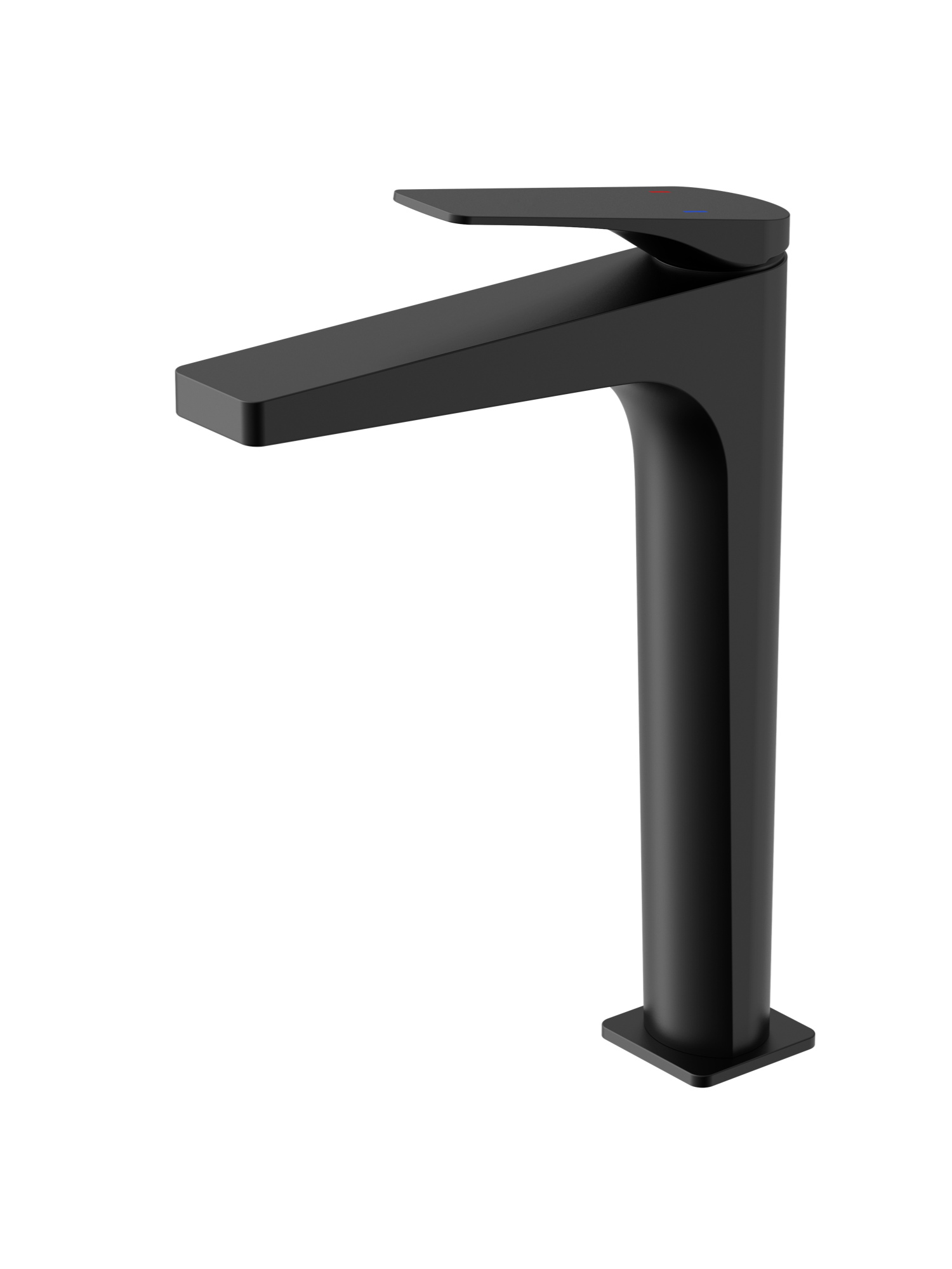 Pelham tall mono basin mixer - matt black (BT7240)