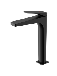 Pelham tall mono basin mixer - matt black (BT7240)