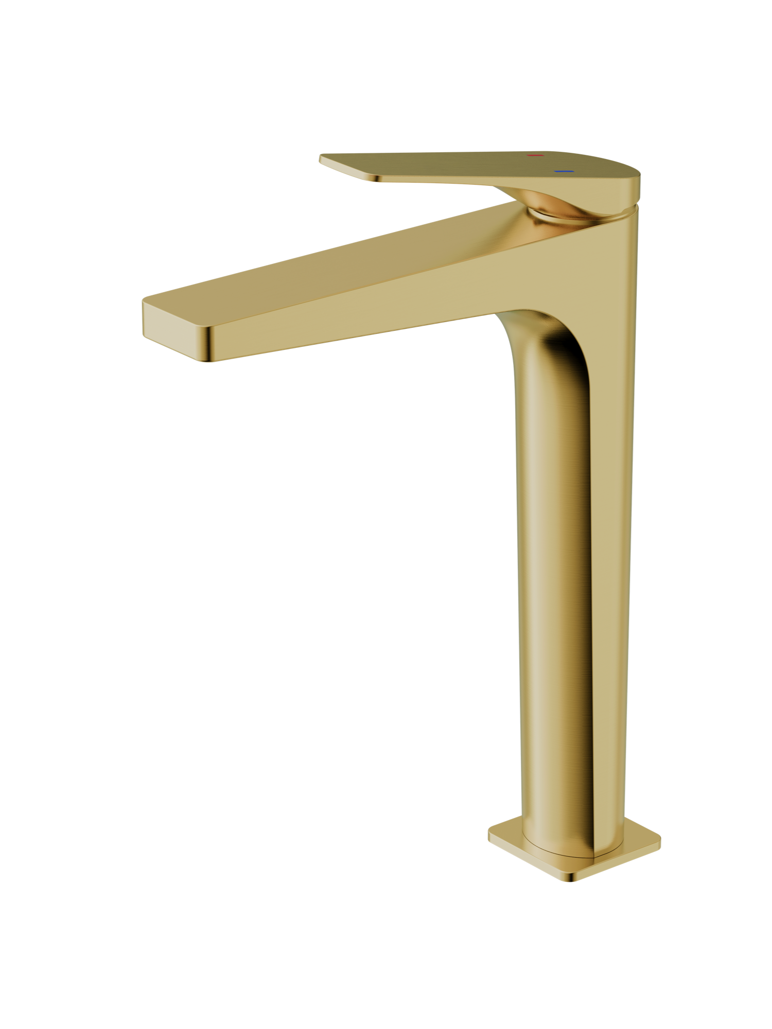 Pelham tall mono basin mixer - brushed gold (BT7241)