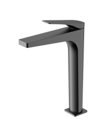 Pelham tall mono basin mixer - gunmetal grey (BT7242)