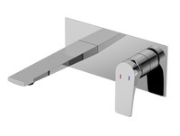 Pelham wall mounted bath mixer with EZ box - chrome (BT7243)