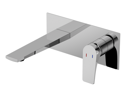 Pelham wall mounted bath mixer with EZ box - chrome (BT7243)