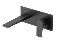 Pelham wall mounted bath mixer with EZ box - gunmetal grey (BT7246)