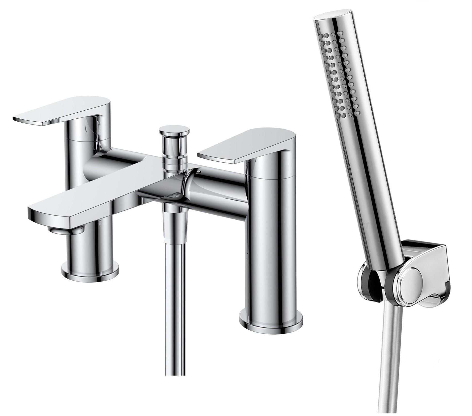 Quantock bath shower mixer with shower kit - chrome (BT7252)