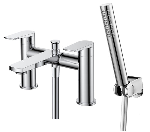 Quantock bath shower mixer with shower kit - chrome (BT7252)