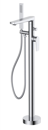Quantock freestanding bath shower mixer - chrome (BT7255)