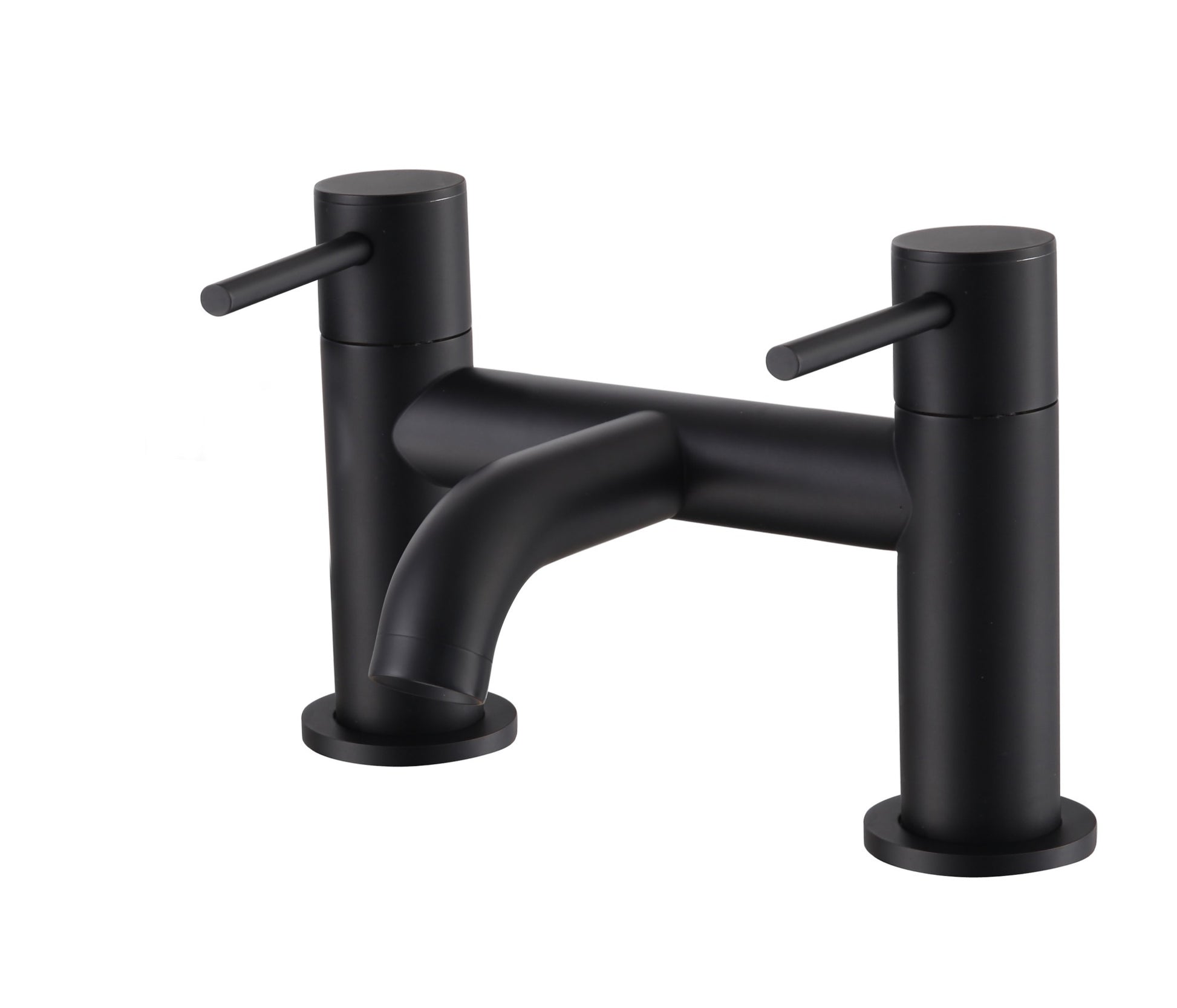 Cawood Deck Mounted Bath Filler - Matt Black (BT8003)