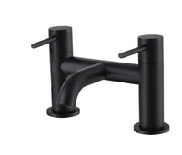 Cawood Deck Mounted Bath Filler - Matt Black (BT8003)
