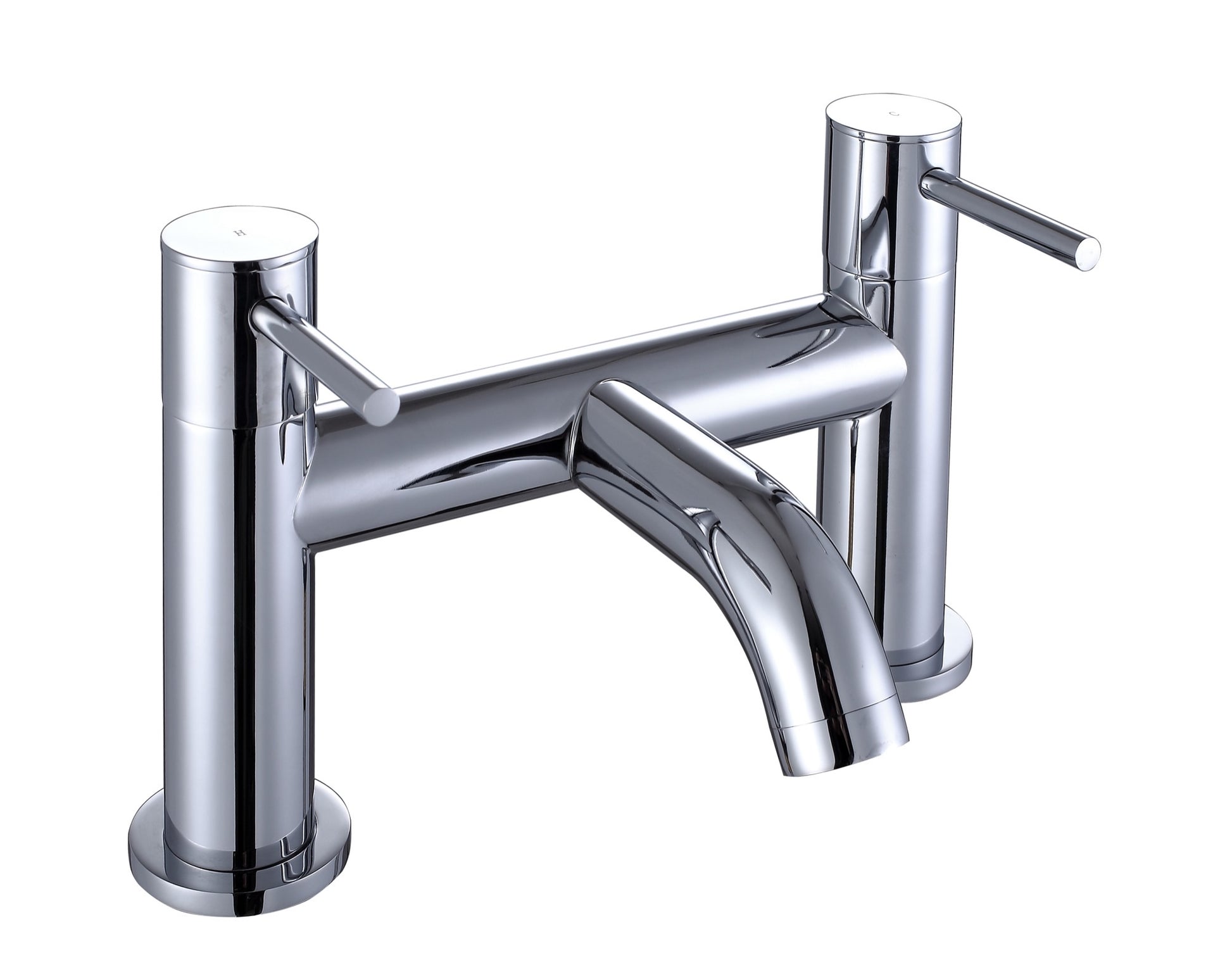 Cawood Deck Mounted Bath Filler - Chrome (BT8004)