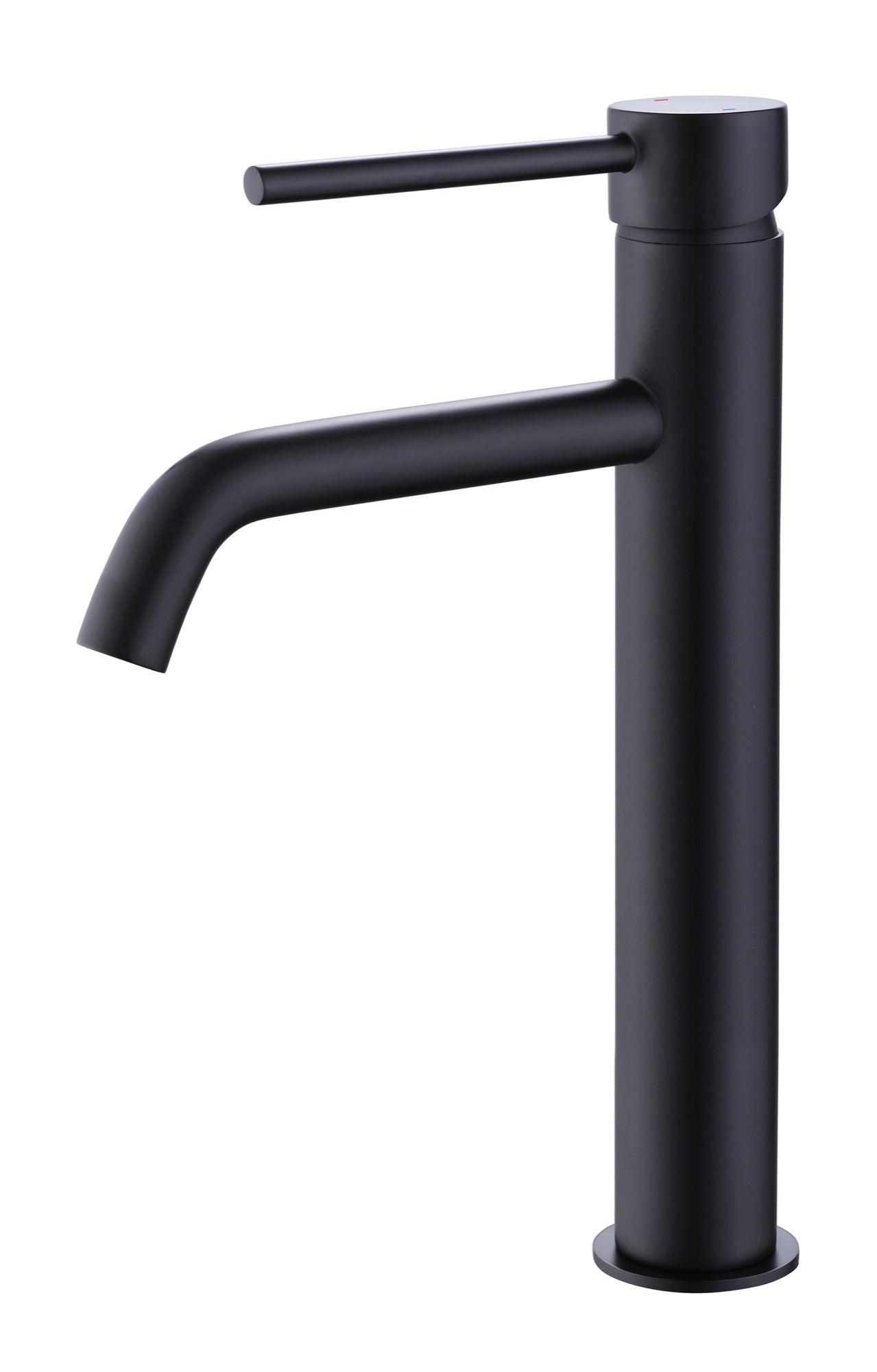 Cawood Tall Basin Mono Mixer - Matt Black (BT8012)