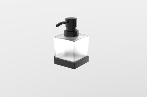 Denby Soap dispenser and holder - Matt Black (BT8021)